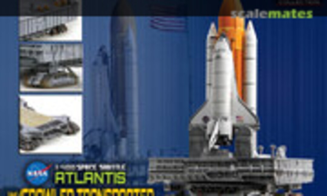1:400 Space Shuttle "Atlantis" w/Crawler Transporter (Dragon 56392)