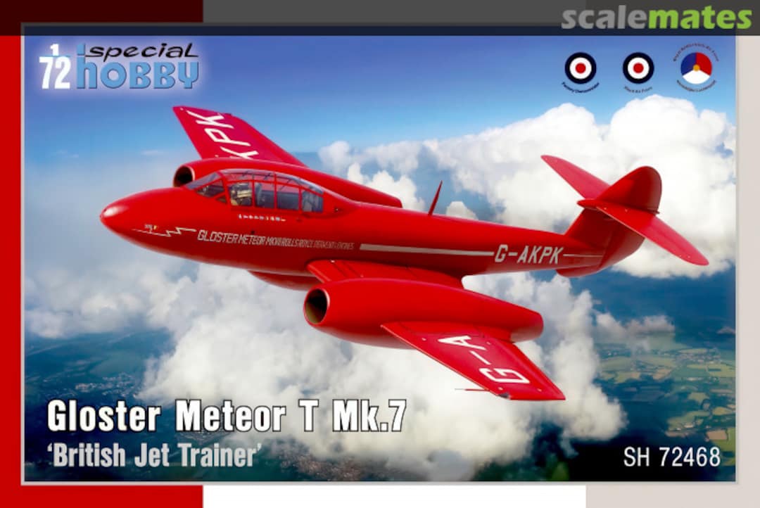 Boxart Gloster Meteor T Mk.7 SH72468 Special Hobby Boxart Gloster Meteor T Mk.7 SH72468 Special Hobby