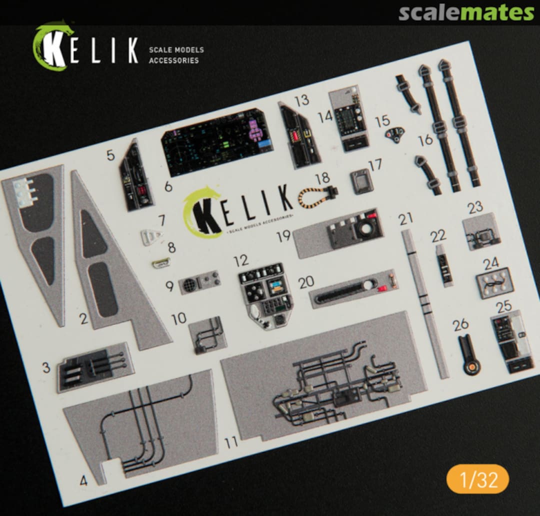 Boxart F-35C Lightning II - interior 3D decals K32009 Kelik Boxart F-35C Lightning II - interior 3D decals K32009 Kelik