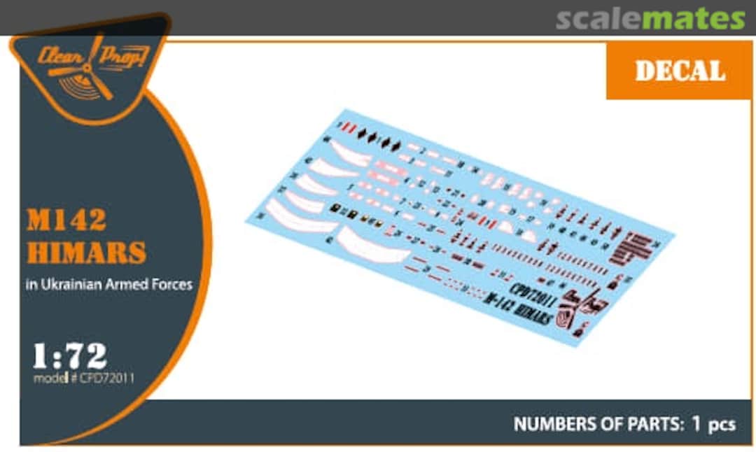 Boxart M142 HIMARS CPD72011 Clear Prop! Boxart M142 HIMARS CPD72011 Clear Prop!