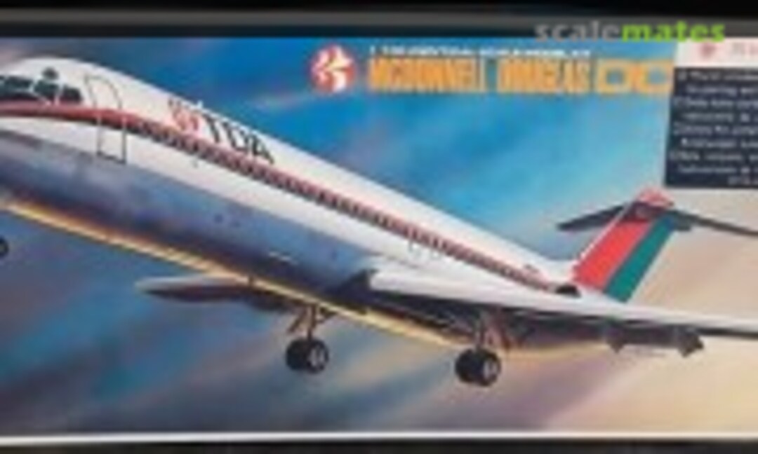 1:100 McDonnell Douglas DC-9-41 Swissair (Nitto 428)