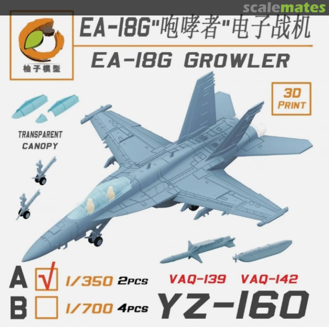 Boxart EA-18G Growler - Expand State YZ-160A YZM Model Boxart EA-18G Growler - Expand State YZ-160A YZM Model