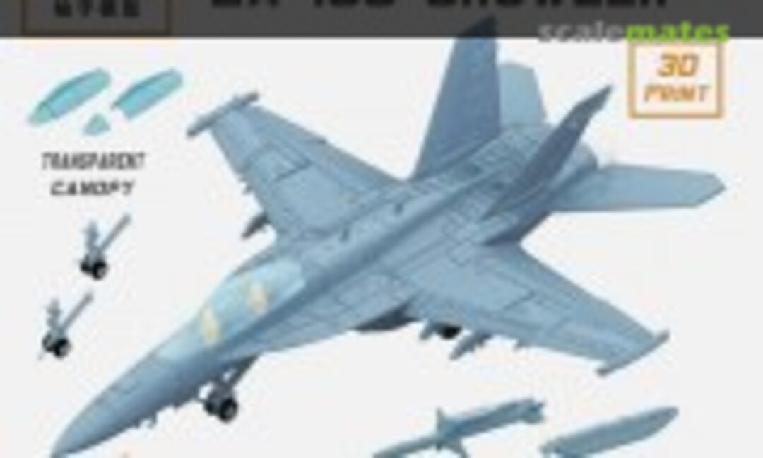 1:350 EA-18G Growler - Expand State (YZM Model YZ-160A) YZ-160A