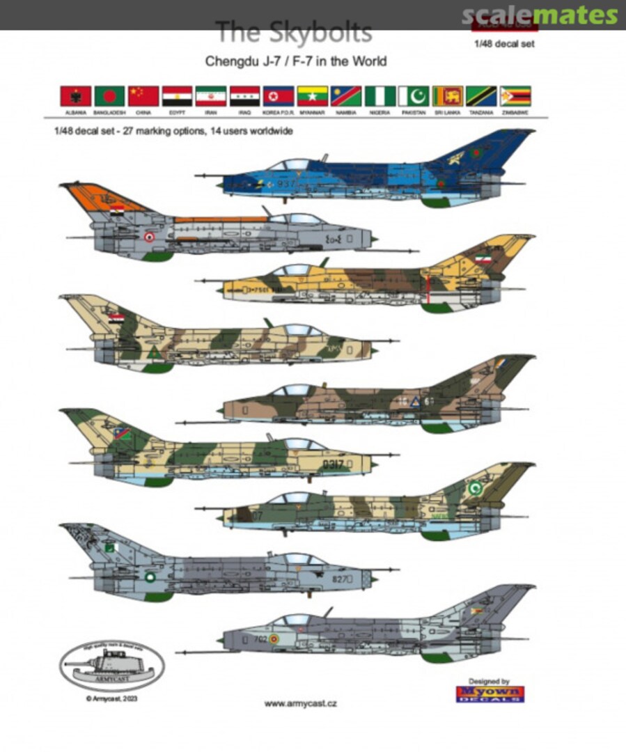 Boxart The Skybolts ACD 48 038 Armycast M&M Boxart The Skybolts ACD 48 038 Armycast M&M