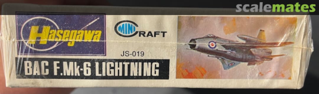 Contents BAC F.Mk-6 Lightning JS-019 Minicraft Hasegawa Contents BAC F.Mk-6 Lightning JS-019 Minicraft Hasegawa