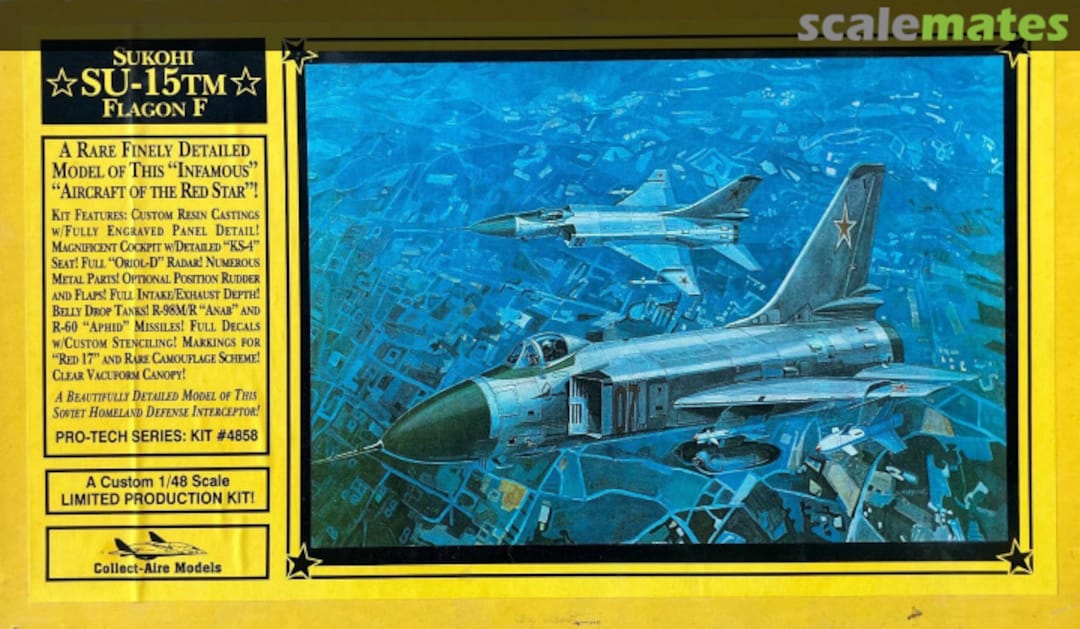 Boxart Sukhoi SU-15TM Flagon F 4858 Collect-Aire Models Boxart Sukhoi SU-15TM Flagon F 4858 Collect-Aire Models