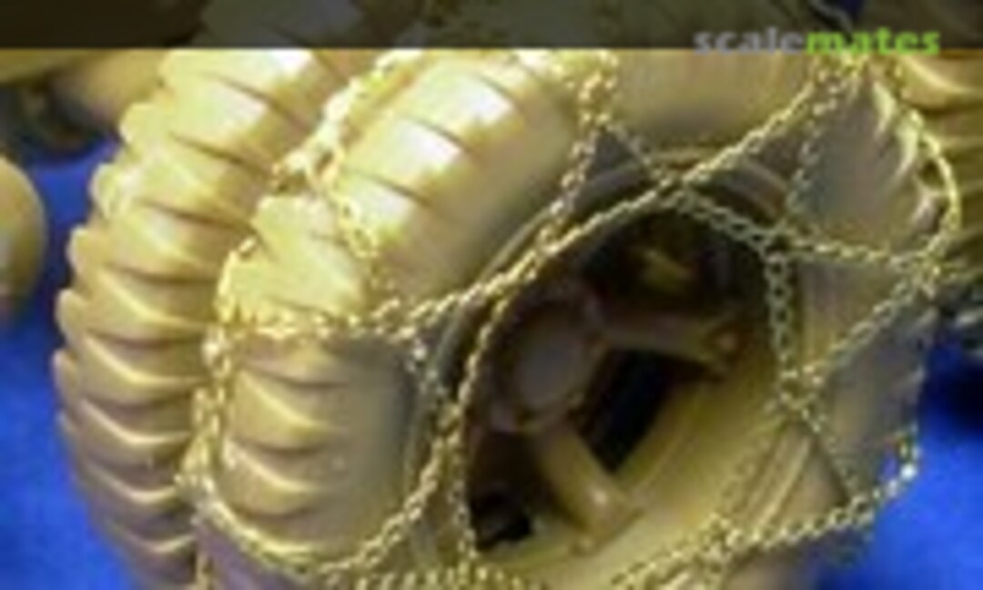 1:35 Tyre chains for German 3 ton. 6x4 truck (Henschel 33D1 / Krupp L3H163) (Minor 351033) 351033