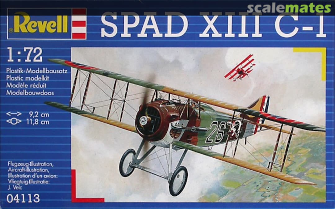 Boxart SPAD XIII C-1 04113 Revell