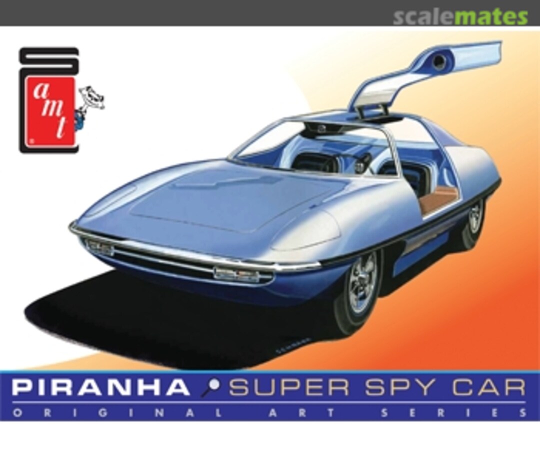 Boxart Piranha Super Spy Car 916 AMT Boxart Piranha Super Spy Car 916 AMT