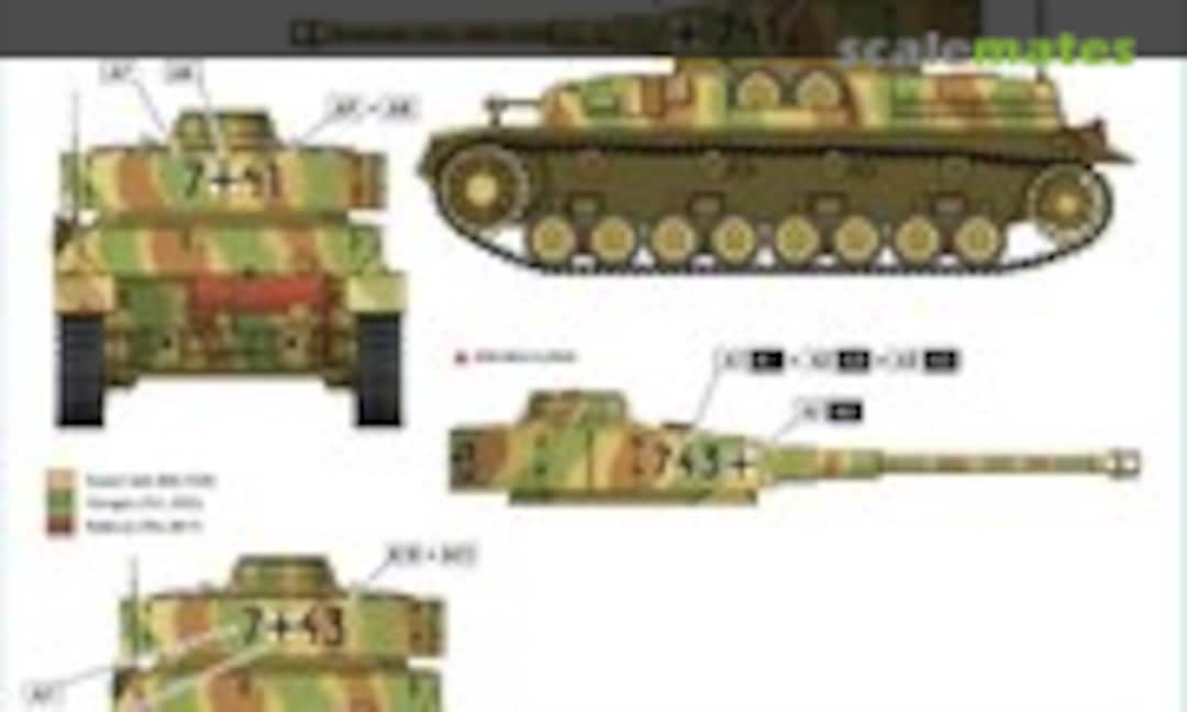 1:16 Panzer PzKpfw IV Ausf J SS-Pz.Reg.1.LAH (Star Decals 16-001) 16-001
