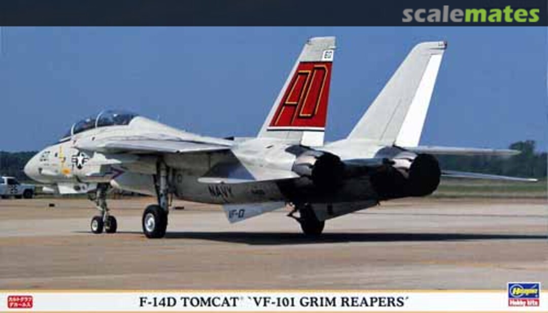Boxart F-14D Tomcat `VF-101 Grim Reapers´ 00805 Hasegawa Boxart F-14D Tomcat `VF-101 Grim Reapers´ 00805 Hasegawa