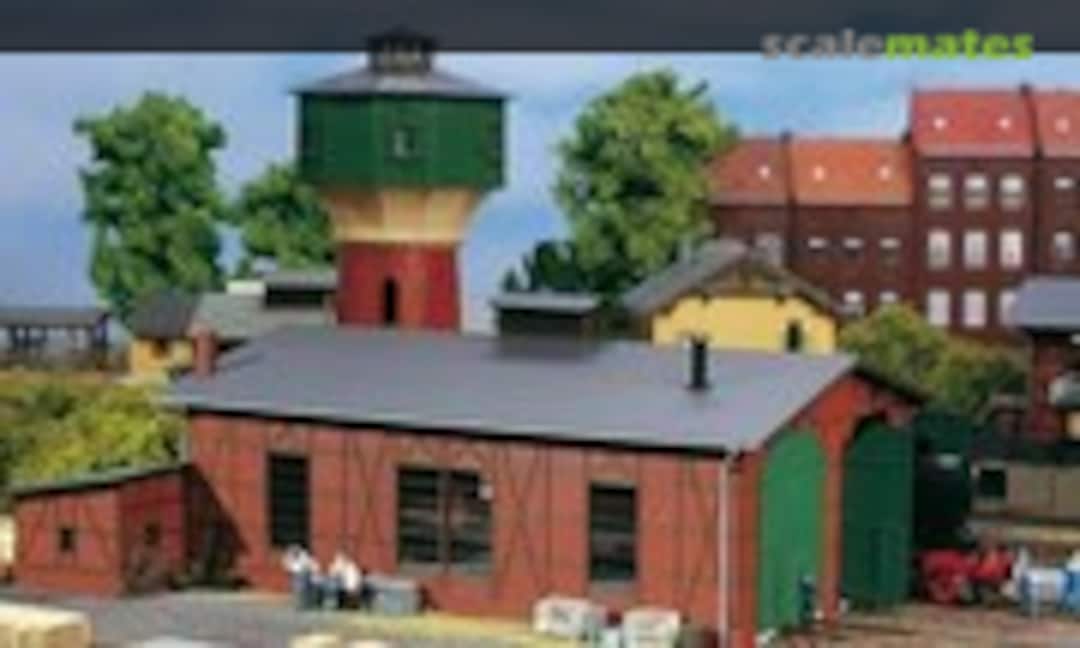 Lokschuppen - zweiständig (Auhagen 11403)