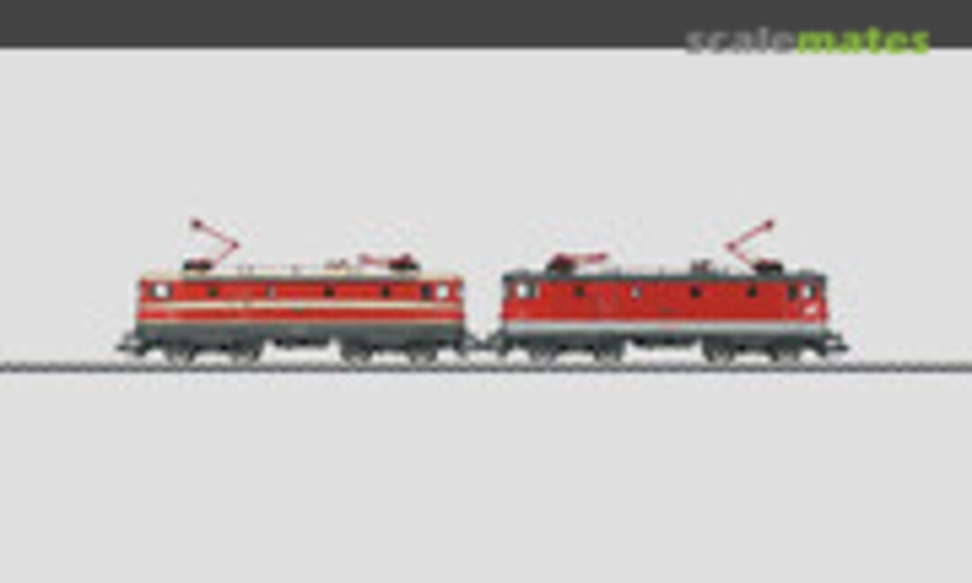 Digital ÖBB class 1043 electric locomotive (2 unit set) (L) (Märklin 37417)