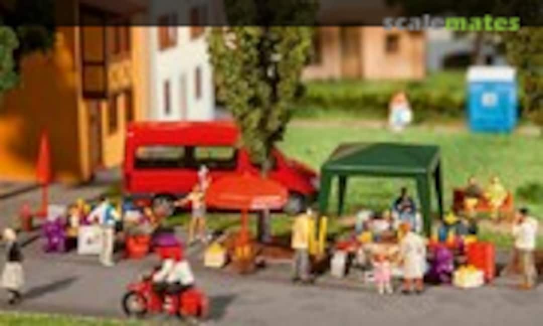 Flea market set 1 (Faller 180618)