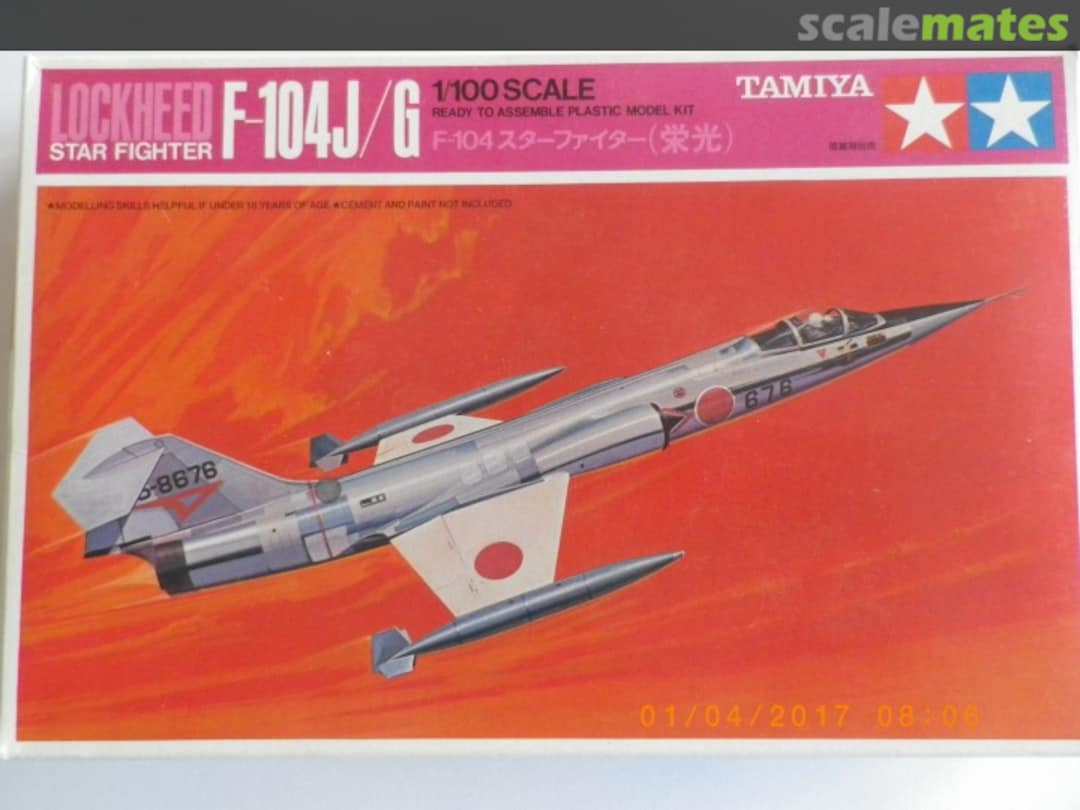Boxart Lockheed F-104J/G 60008 Tamiya Boxart Lockheed F-104J/G 60008 Tamiya
