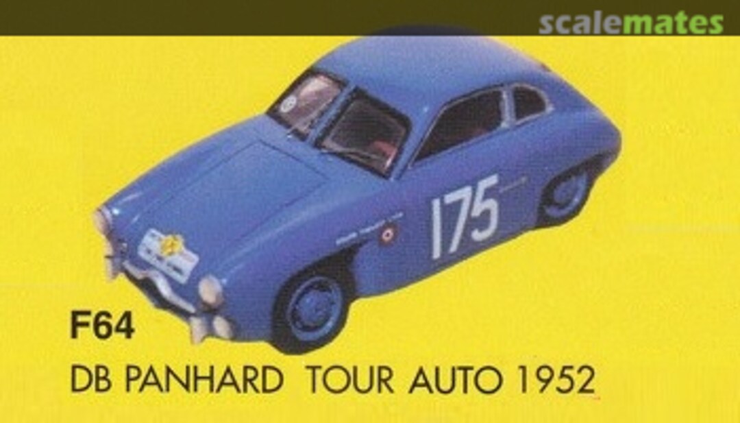 Boxart DB Panhard Coach Frua CCC F64 Chat C'Est Chouette