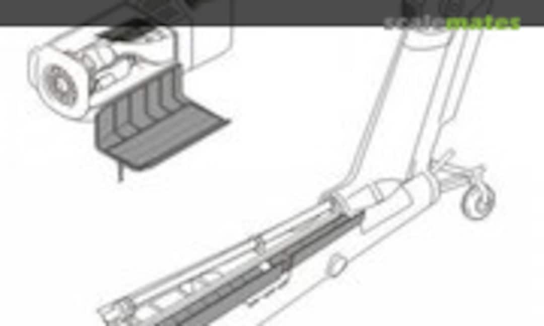 1:72 AH-64A - engine set (GE/T-700) (CMK 7058)