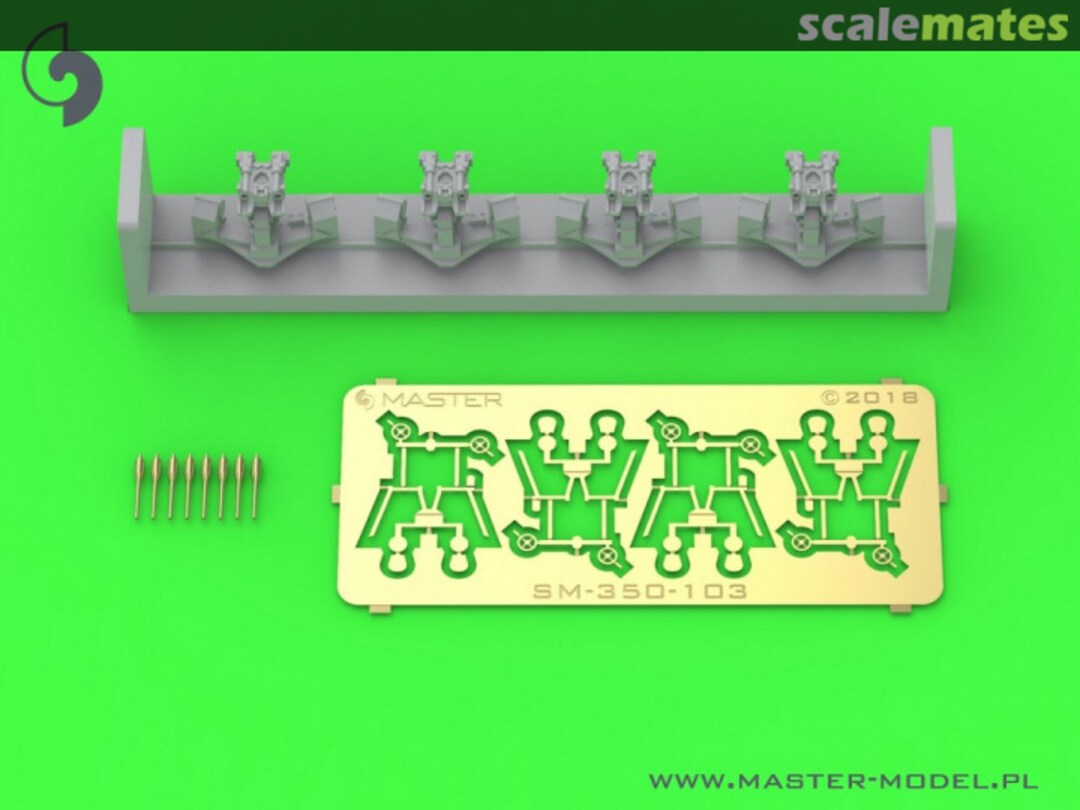 Boxart Twin Mount 37mm/50 Model 1933 SM-350-103 Master Boxart Twin Mount 37mm/50 Model 1933 SM-350-103 Master