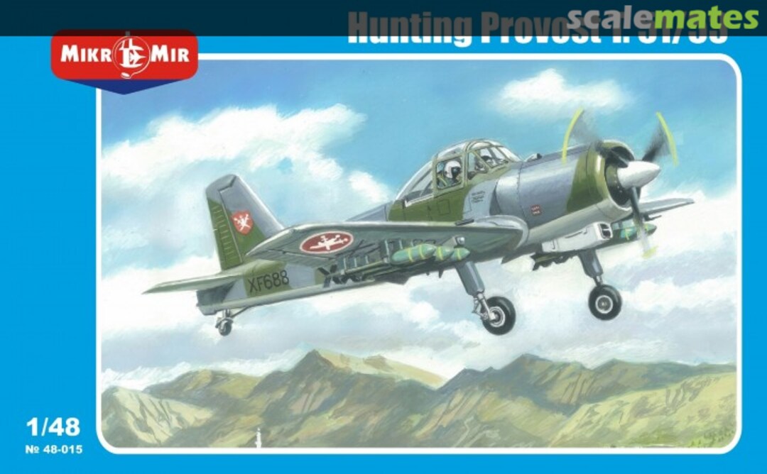 Boxart Hunting Provost T.51/53 48-015 MikroMir