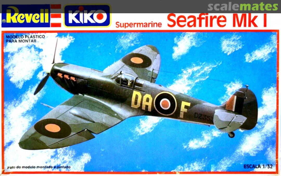 Boxart Supermarine Seafire Mk I H-4780 Revell/Kiko Boxart Supermarine Seafire Mk I H-4780 Revell/Kiko
