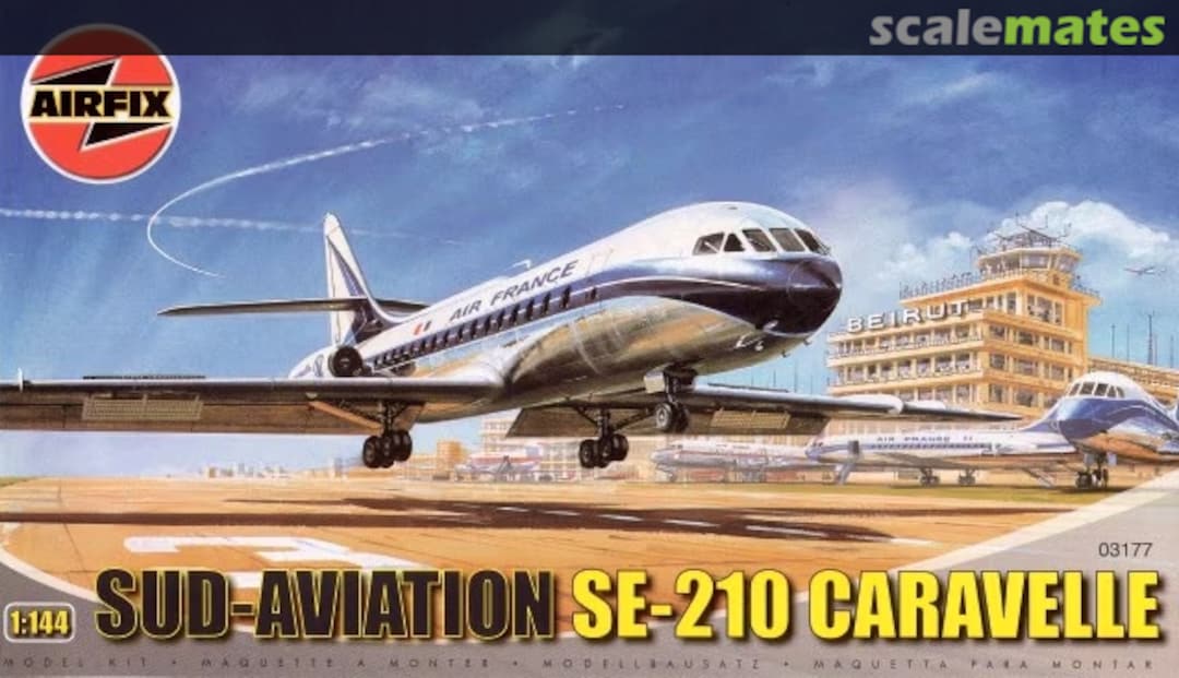 Boxart Sud-Aviation SE-210 Caravelle 03177 Airfix