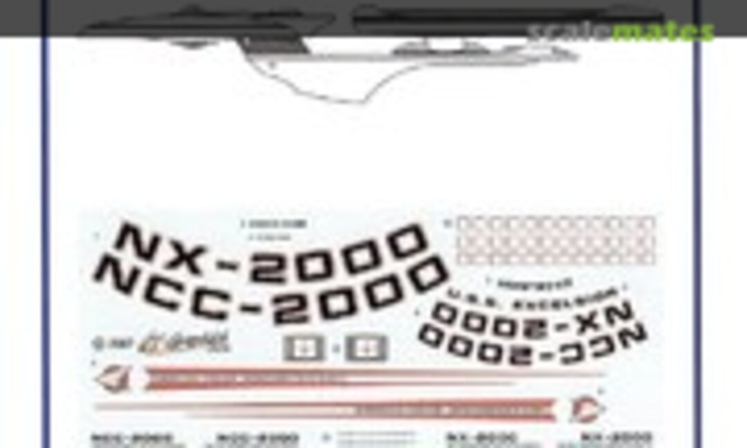 1:448 USS Excelsior Decals (JT-Graphics JTG-026) JTG-026