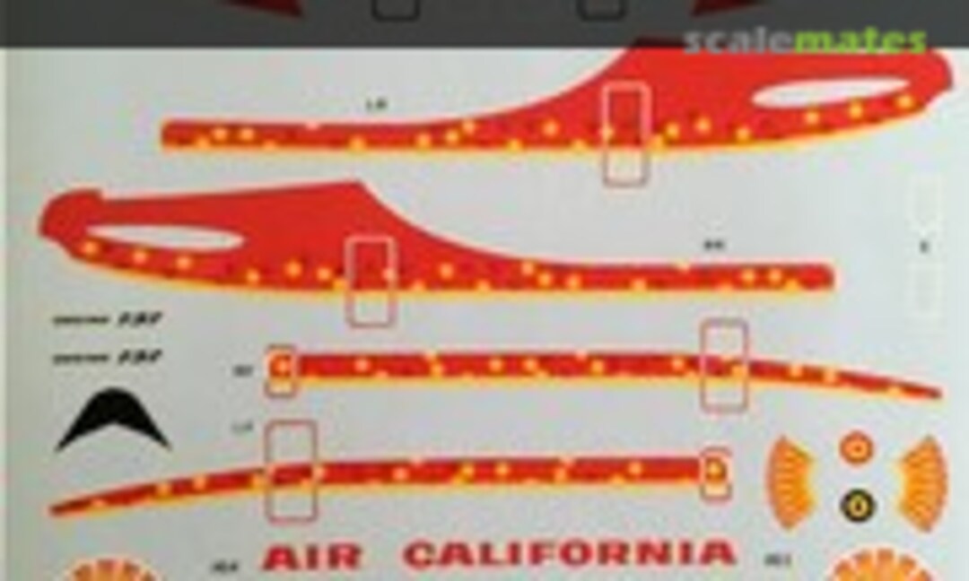 1:144 Boeing 737, Aloha Airlines, Air California (Microscale 44-0010) 44-0010