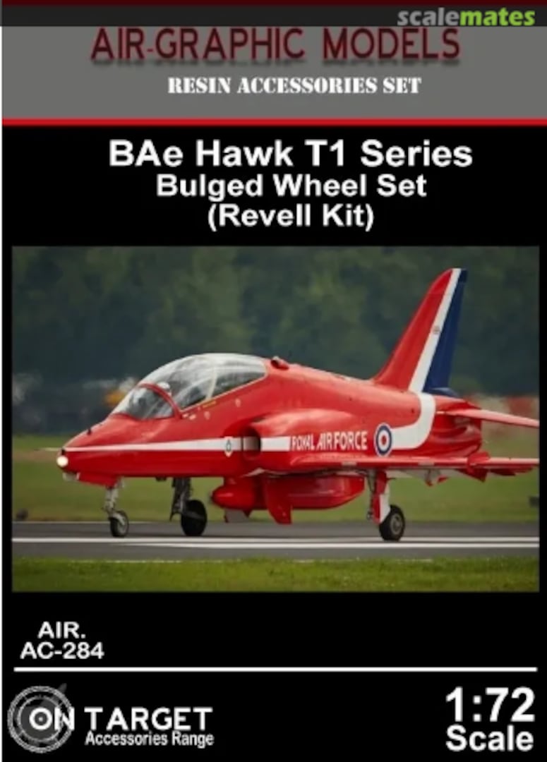 Boxart BAe Hawk bulged/weighted wheel set AC-284 Air-Graphics Models