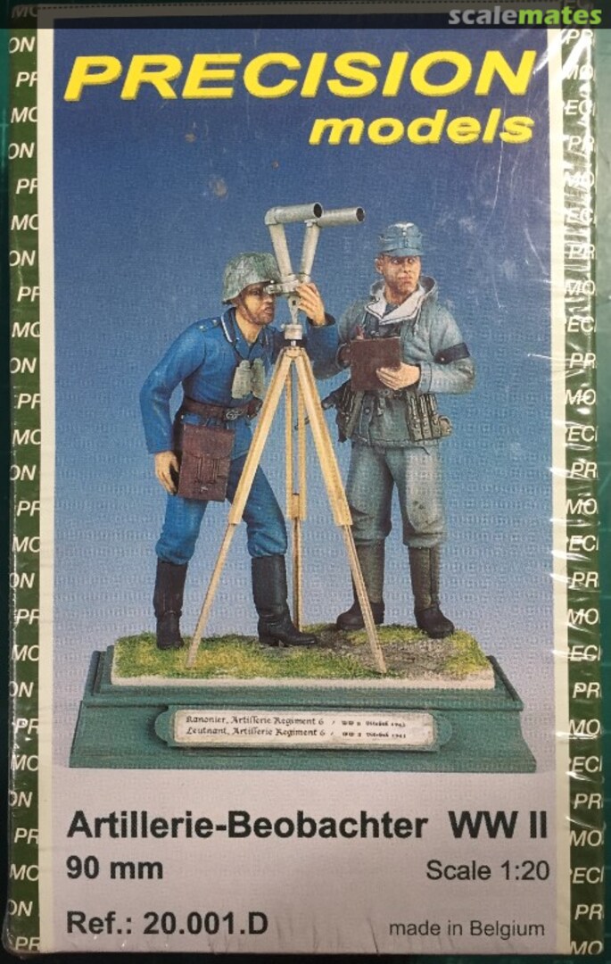 Boxart Artillerie-Beobachter WWII 20.001.D Precision Models Boxart Artillerie-Beobachter WWII 20.001.D Precision Models