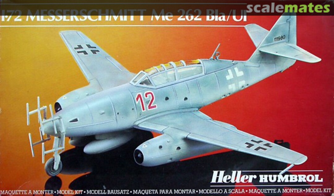 Boxart Messerschmitt Me 262 B1a/U1 80233 Heller Humbrol Boxart Messerschmitt Me 262 B1a/U1 80233 Heller Humbrol