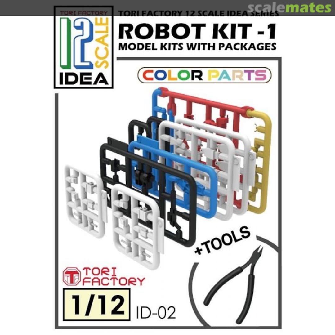 Boxart Robo Assembly Kit for Figures-1 (with Resin Nippers) ID-02 Tori Factory Boxart Robo Assembly Kit for Figures-1 (with Resin Nippers) ID-02 Tori Factory