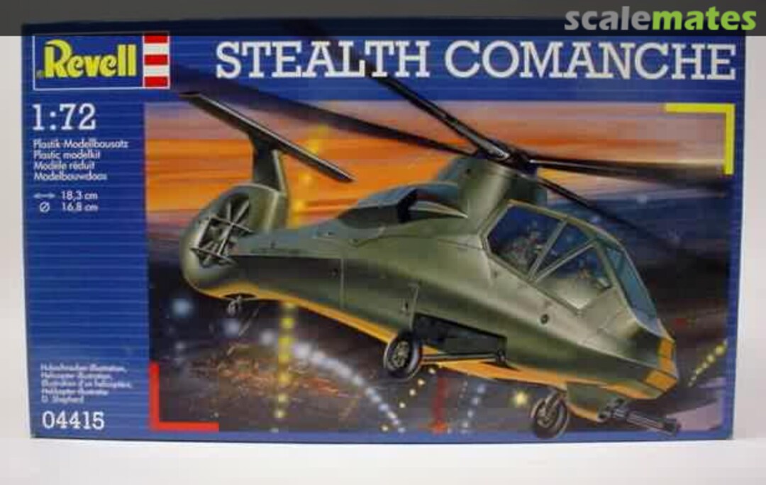 Boxart Stealth Comanche 04415 Revell
