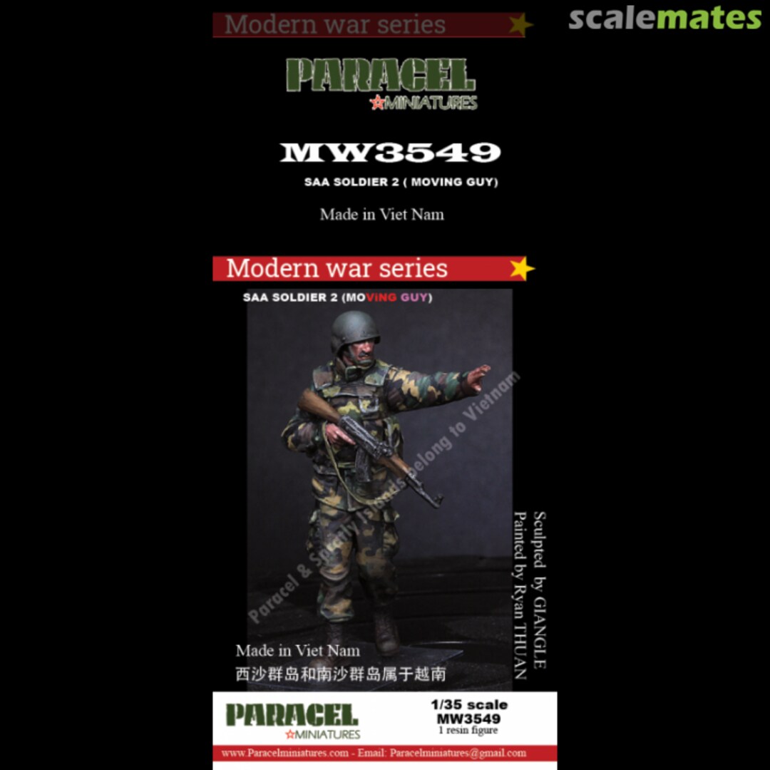 Boxart SAA Soldier 2 MW3549 Paracel Miniatures Boxart SAA Soldier 2 MW3549 Paracel Miniatures