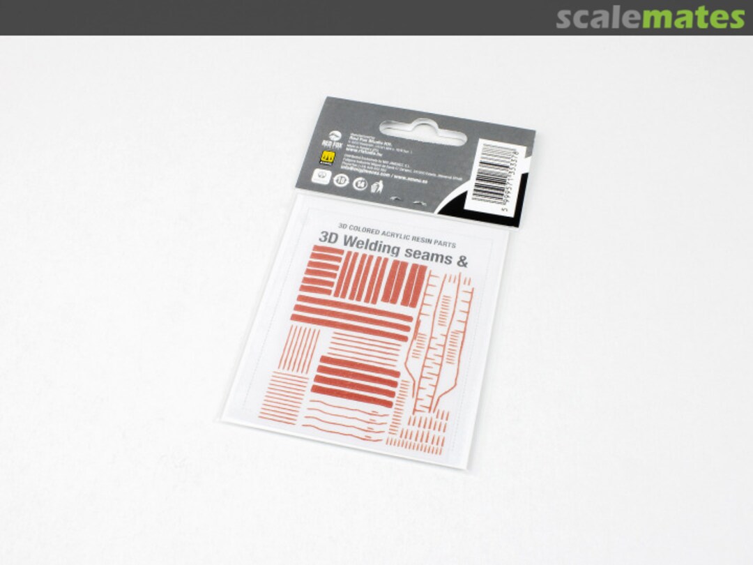 Boxart 3D Welding Seams & Casting Scars Volume 1 RFSQS-35018 Red Fox Studio