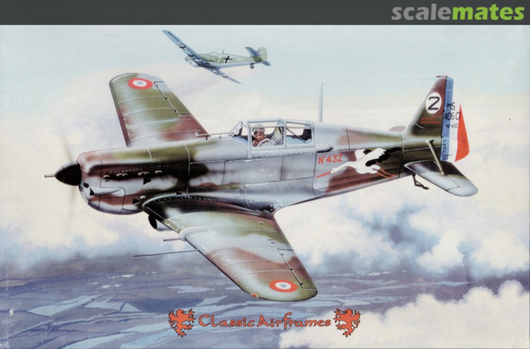 Boxart Morane-Saulnier M.S. 406 418 Classic Airframes Boxart Morane-Saulnier M.S. 406 418 Classic Airframes