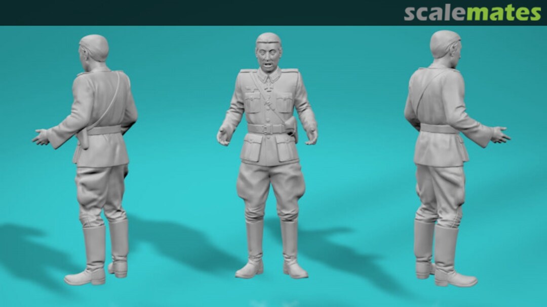 Boxart Bunker - WWII - German officer - version 1 99200211-35 EMP3d Boxart Bunker - WWII - German officer - version 1 99200211-35 EMP3d