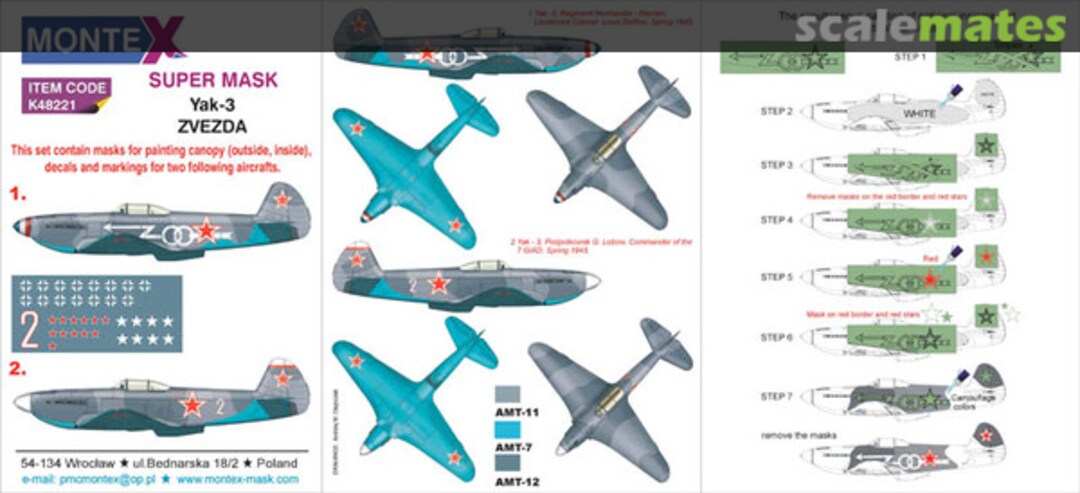Boxart Yakovlev Yak-3 K48221 Montex Boxart Yakovlev Yak-3 K48221 Montex