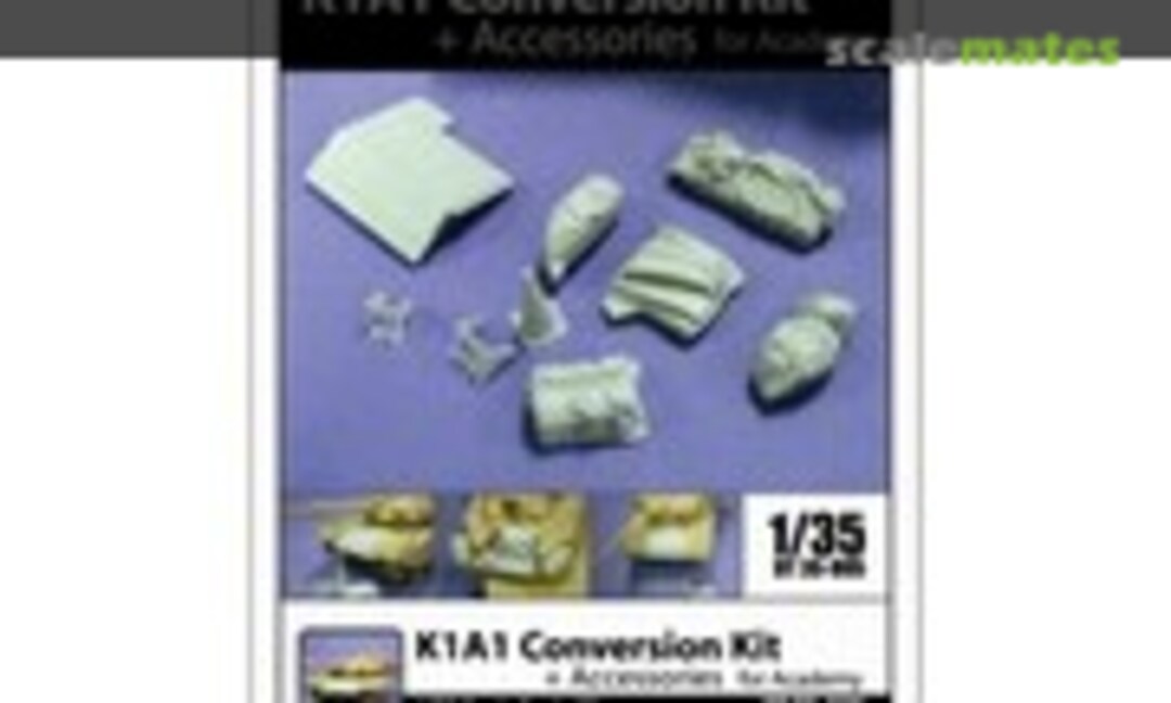 1:35 K1A1 Conversion Kit & Accessories (Division Miniature DT35-005) DT35-005