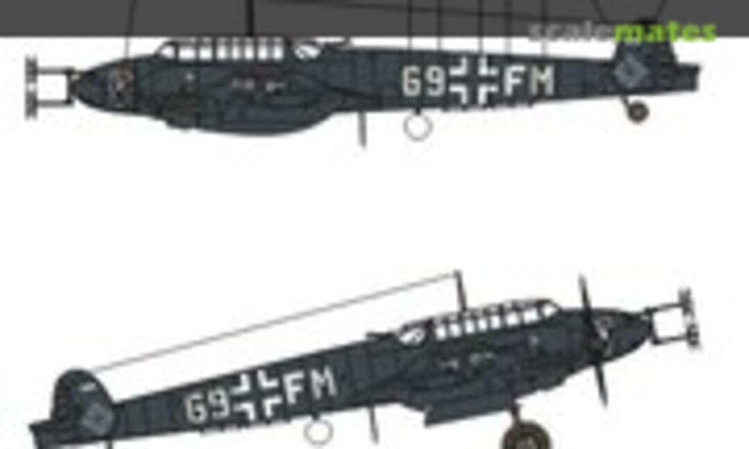 1:72 Bf 110 D with FuG 202, G9+FM, Walter Barte (OWL DS72036) DS72036