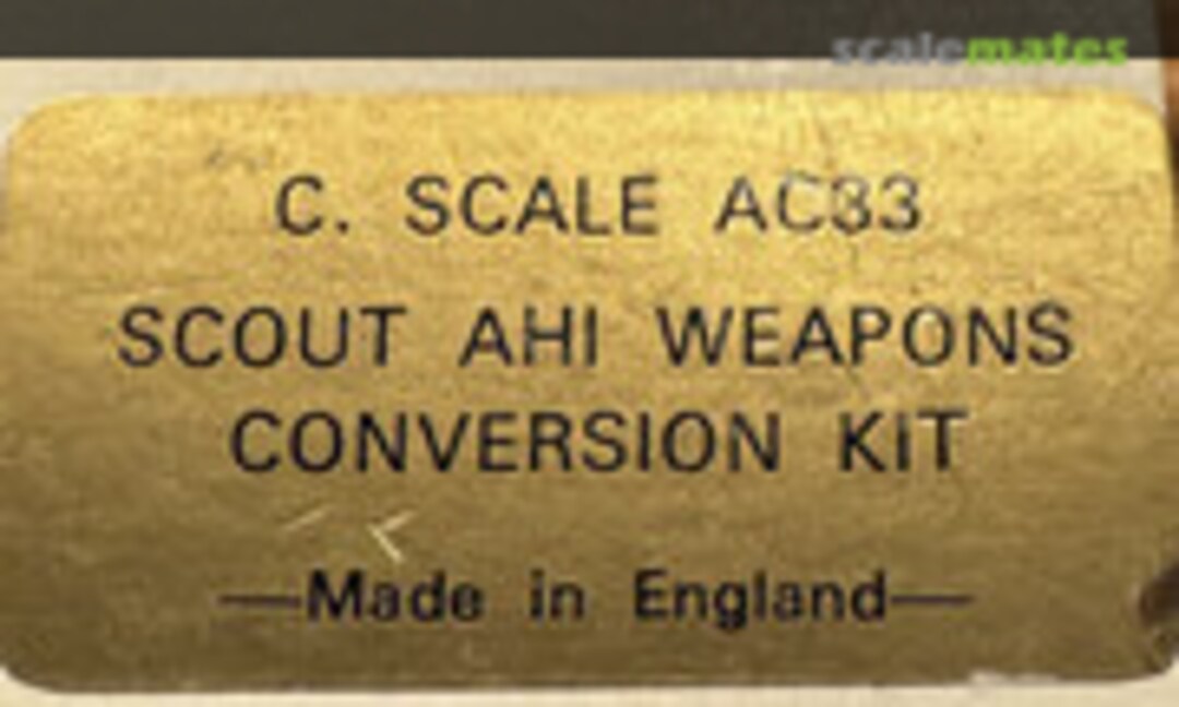 1:72 Westland Scout AH.1 (C Scale AC33) AC33