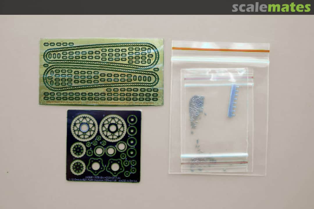 Contents Yamaha YZR-M1 2005 Chain Set HD02-0317 Hobby Design Contents Yamaha YZR-M1 2005 Chain Set HD02-0317 Hobby Design