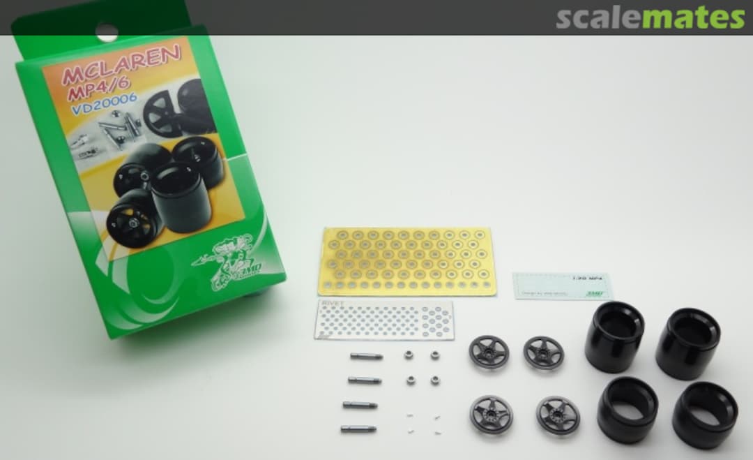 Boxart McLAREN MP4/6 VD20006 Auto-Colour Boxart McLAREN MP4/6 VD20006 Auto-Colour