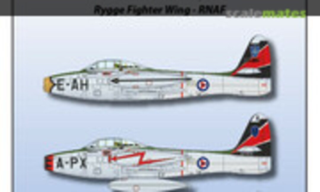 1:48 RNAF Republic F-84G Thunderjet (Vingtor Decals 48-119) 48-119