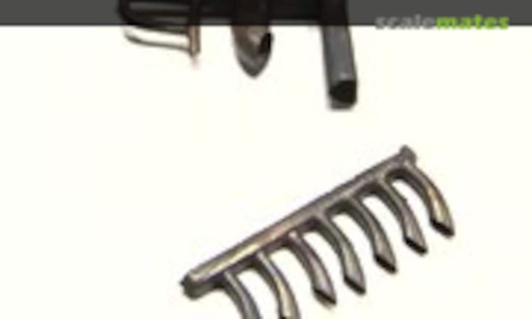 1:72 I-153 Polikarpov Chaika exhaust pipes (REXx 72037) 72037