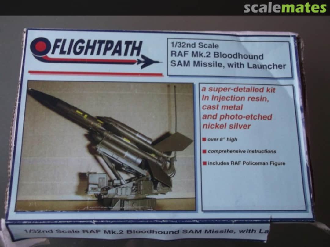 Boxart RAF Bloodhound Mk.2 SAM Missile and Launcher FP-32-001 Flightpath Boxart RAF Bloodhound Mk.2 SAM Missile and Launcher FP-32-001 Flightpath