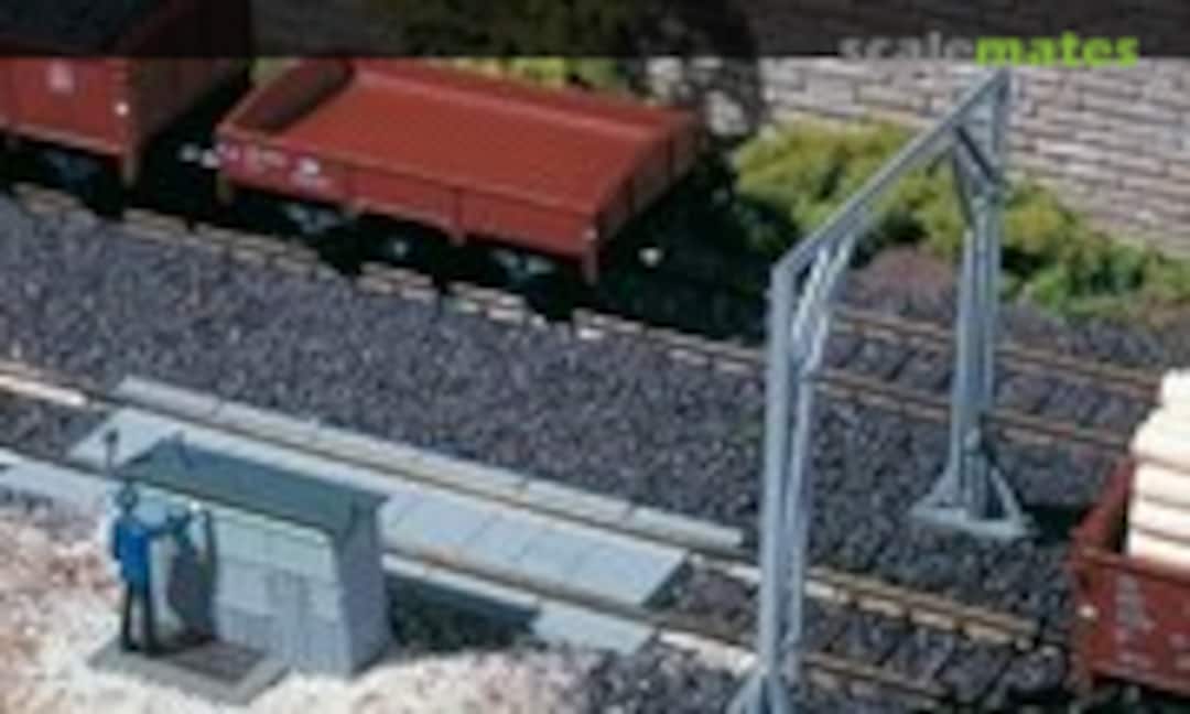 Gleiswaage mit Lademaß (Auhagen 11404)