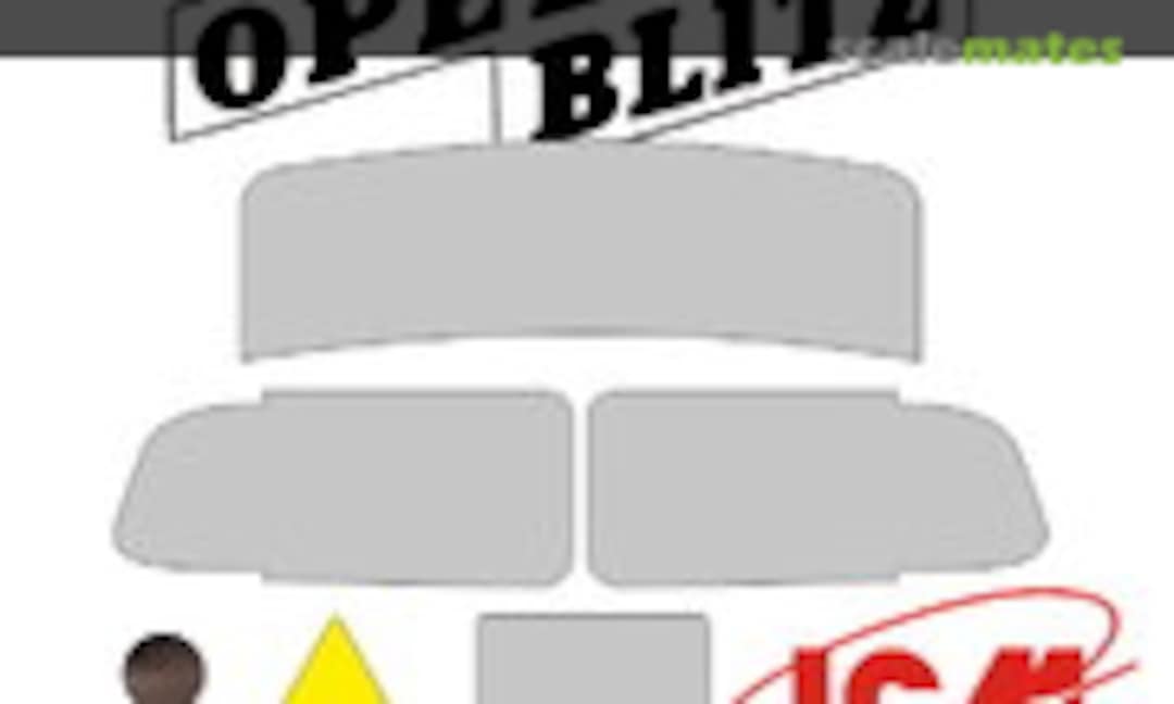 1:35 Paint Mask for Opel Blitz (ICM) (KAV models KAV M35 052) KAV M35 052