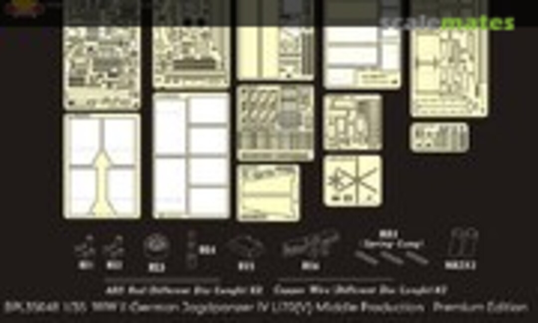 1:35 WW II German Jagdpanzer IV L/70(V) Middle Production - Premium Edition (Griffon Model BPL35048) BPL35048