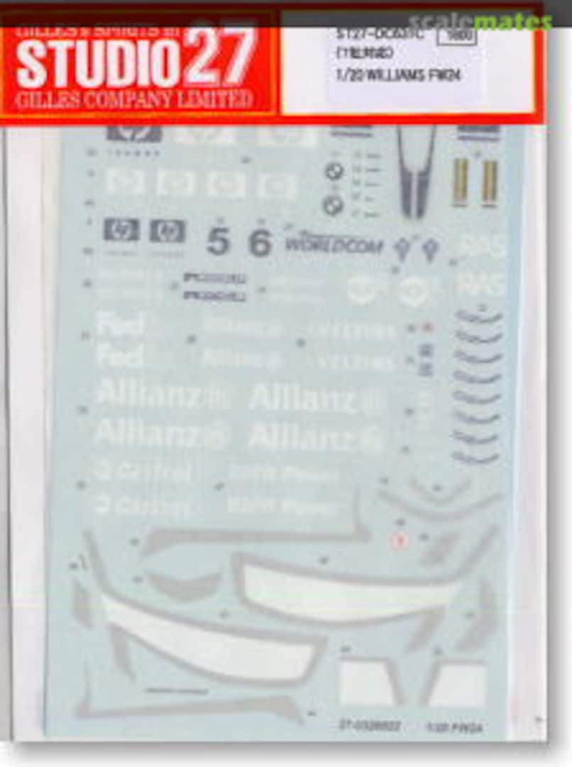 Boxart Williams FW24 ST27-DC631C Studio27 Boxart Williams FW24 ST27-DC631C Studio27