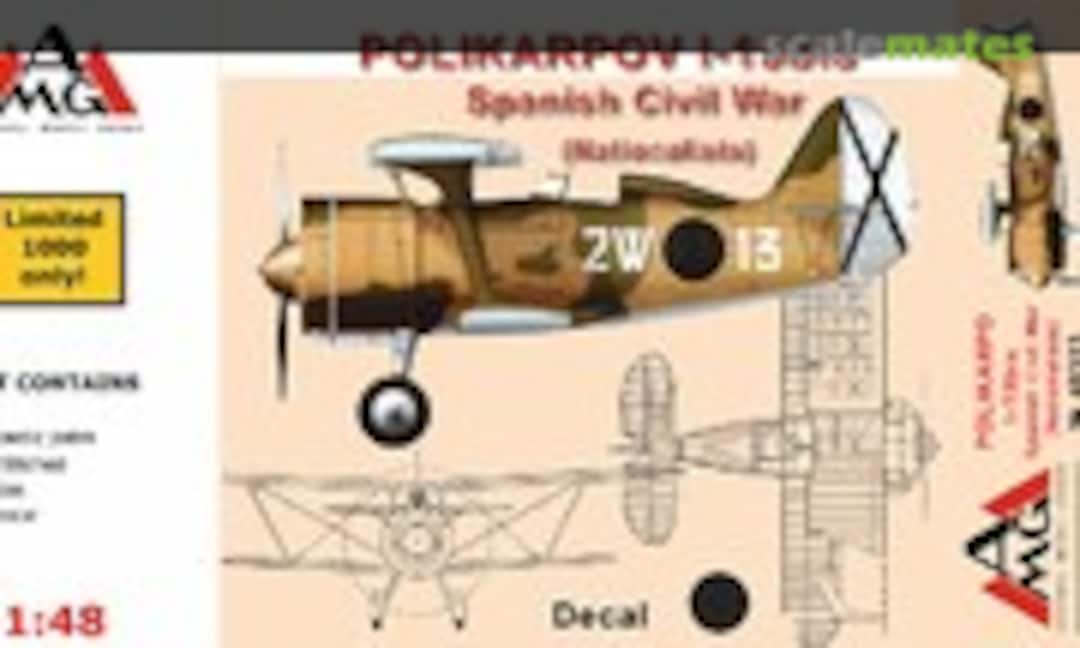 1:48 Polikarpov I-15 bis Spanish Civil War (Nationalists) (AMG 48323)
